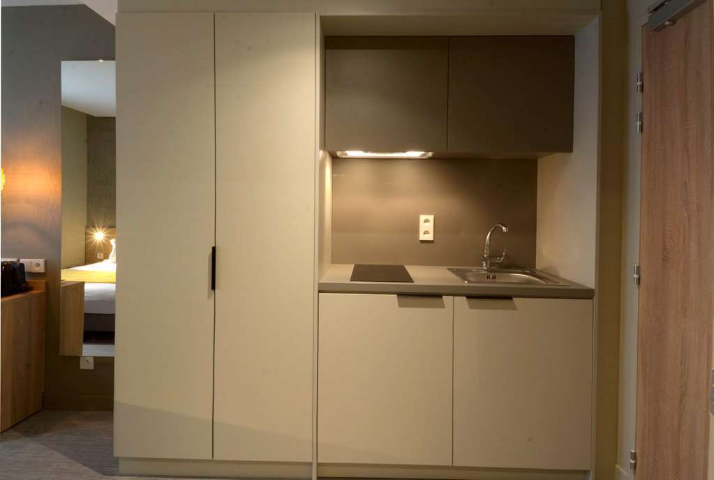Aparthotel 37 Lodge Courbevoie Paris La Defense Oda fotoğraf